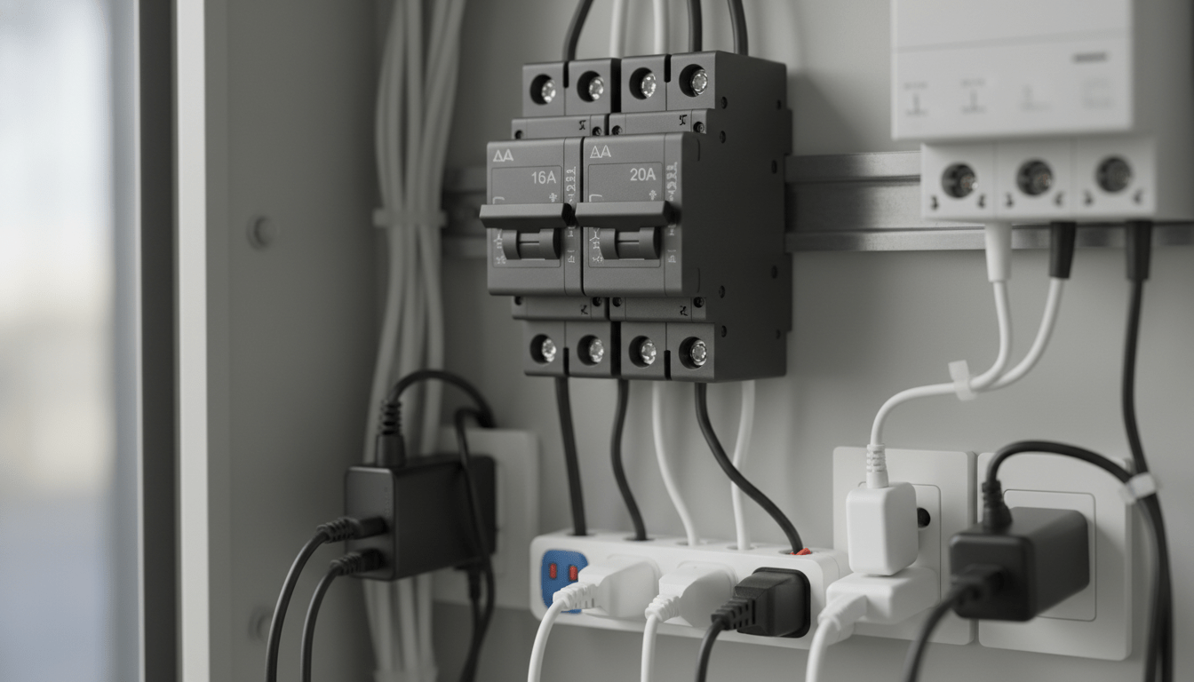 Disjoncteur 16A ou 20A Combien de prises peuton brancher par circuit — free download