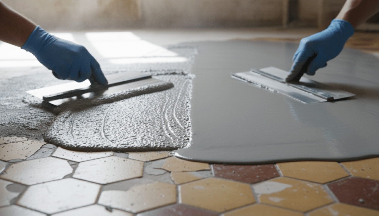 découvrez les avantages du ragréage fibré et classique pour choisir la meilleure solution sur un ancien carrelage. guide complet pour un sol parfaitement préparé.