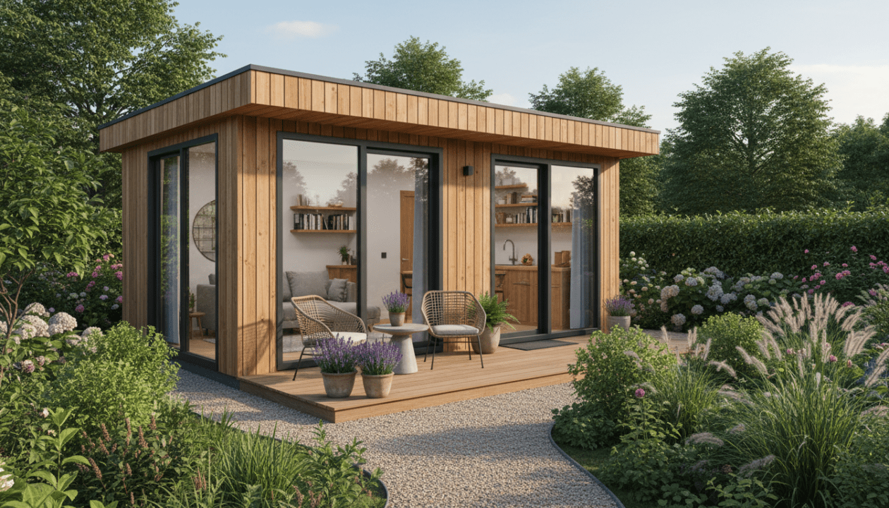 découvrez la législation et différents modèles de chalets de jardin habitables de 20m² à 50m² pour aménager votre espace extérieur en toute conformité.
