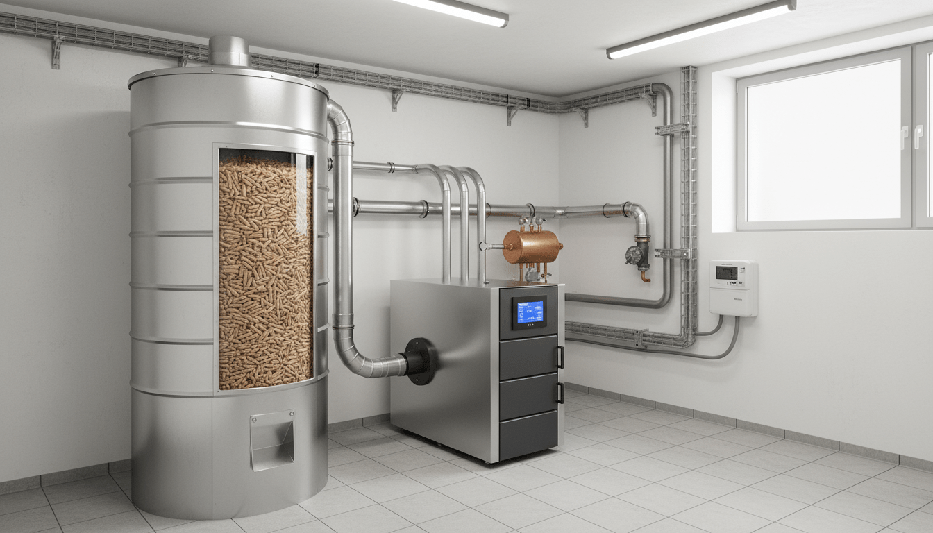 découvrez la rentabilité et le coût d'installation d'une chaudière à granulés avec silo, une solution économique et écologique pour chauffer votre habitation efficacement.