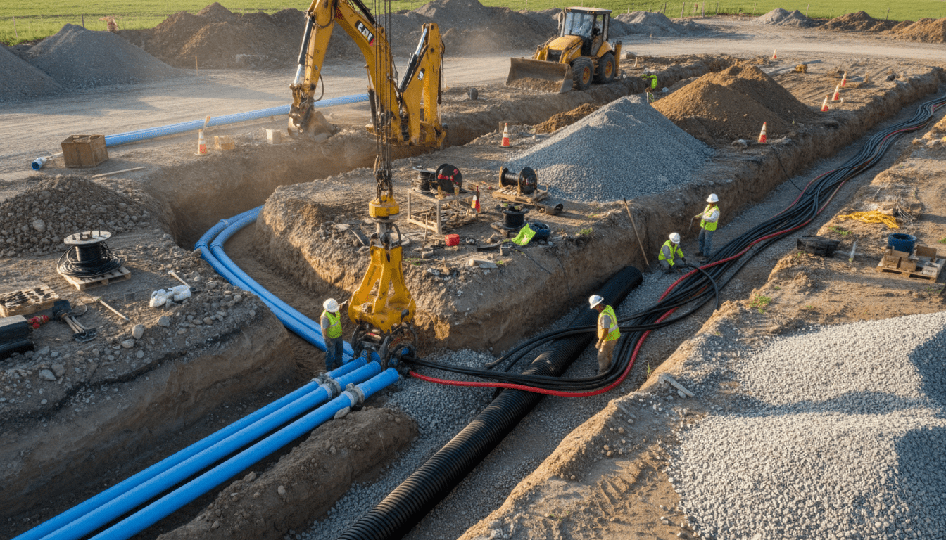 découvrez le coût de la viabilisation d'un terrain avec les frais pour le raccordement à l'eau, à l'électricité et au tout-à-l'égout. guide complet et conseils pratiques.