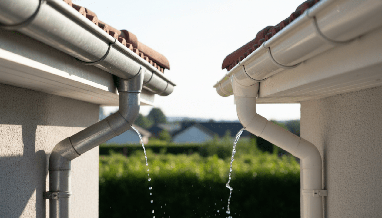 découvrez notre comparatif détaillé entre gouttières en zinc et en pvc, analyse de leur longévité et des prix au mètre linéaire pour choisir la meilleure option adaptée à vos besoins.