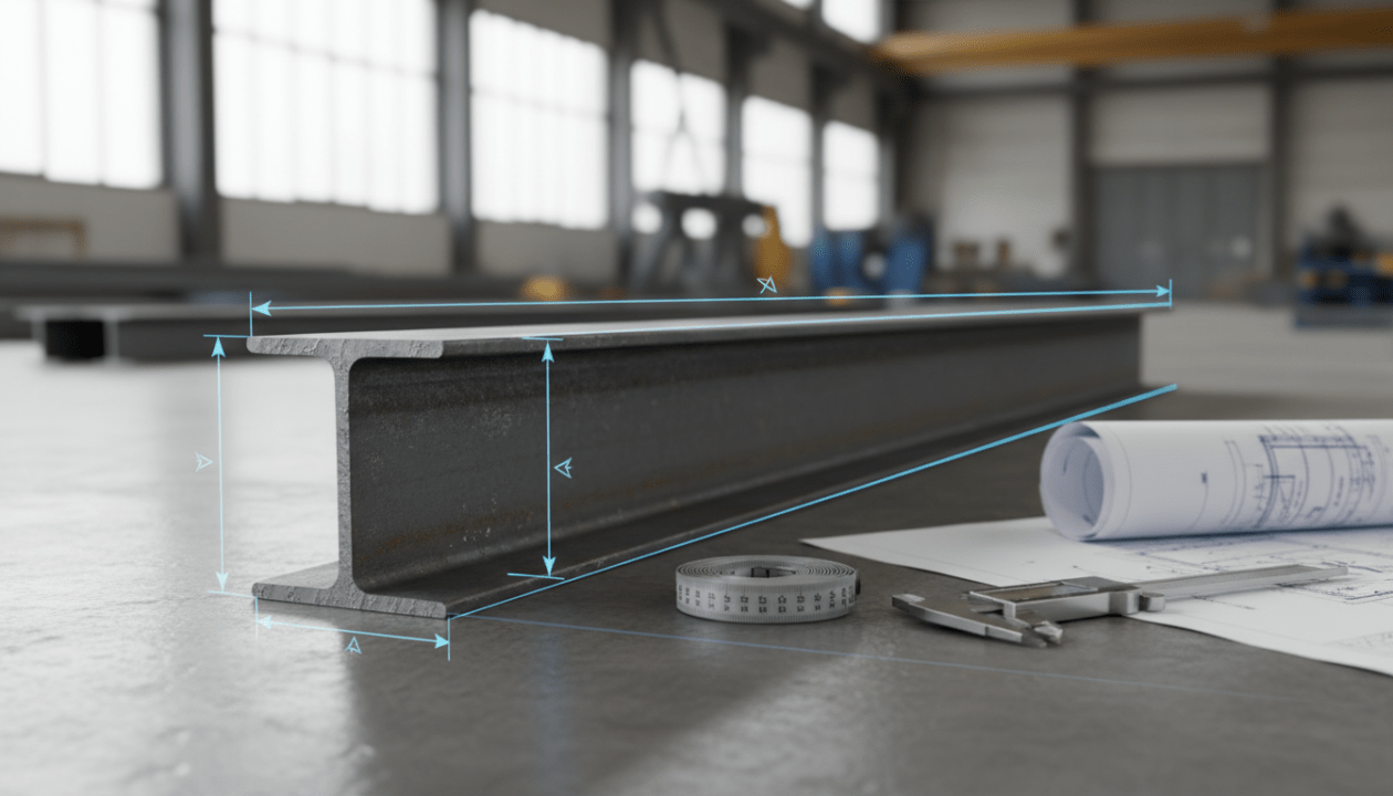 découvrez notre tableau des dimensions standard des ipn en acier et obtenez une estimation du prix moyen de pose pour vos projets de construction.