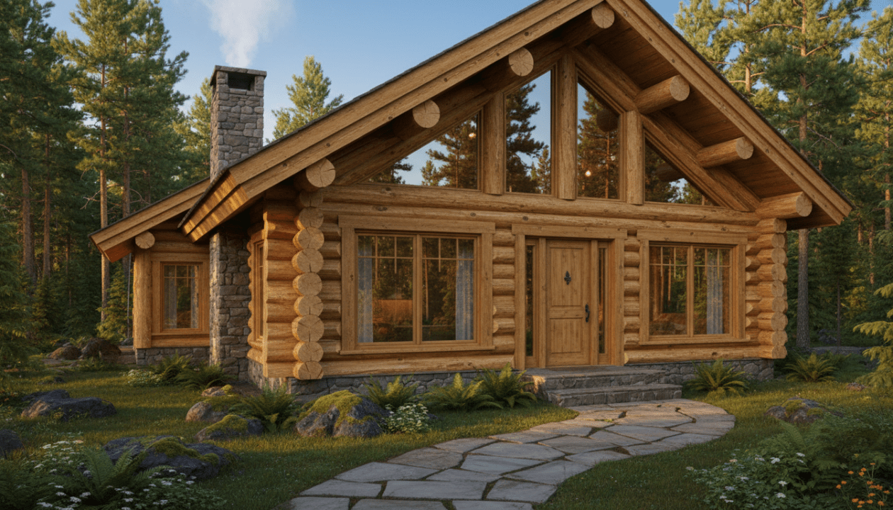 découvrez le charme authentique des maisons en rondins alliant esthétique rustique et haute performance thermique pour un confort optimal toute l'année.