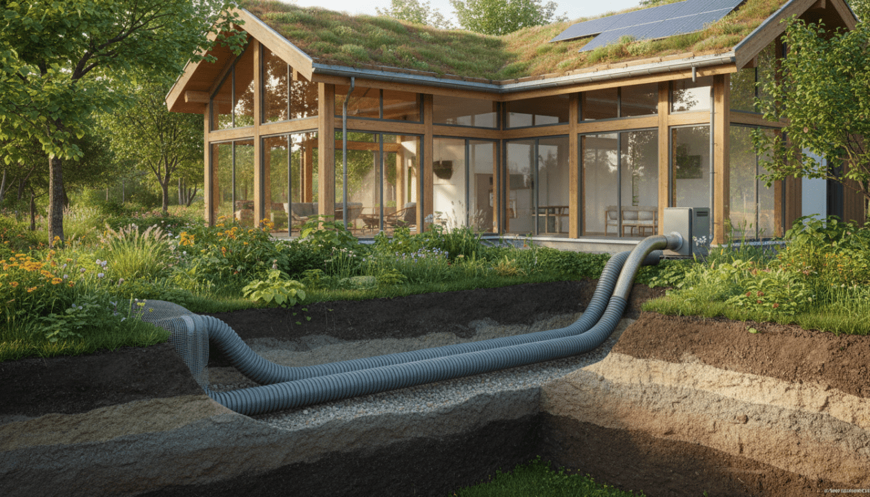 découvrez comment un puits canadien peut climatiser naturellement votre maison en utilisant les ressources géothermiques pour un confort optimal toute l'année.