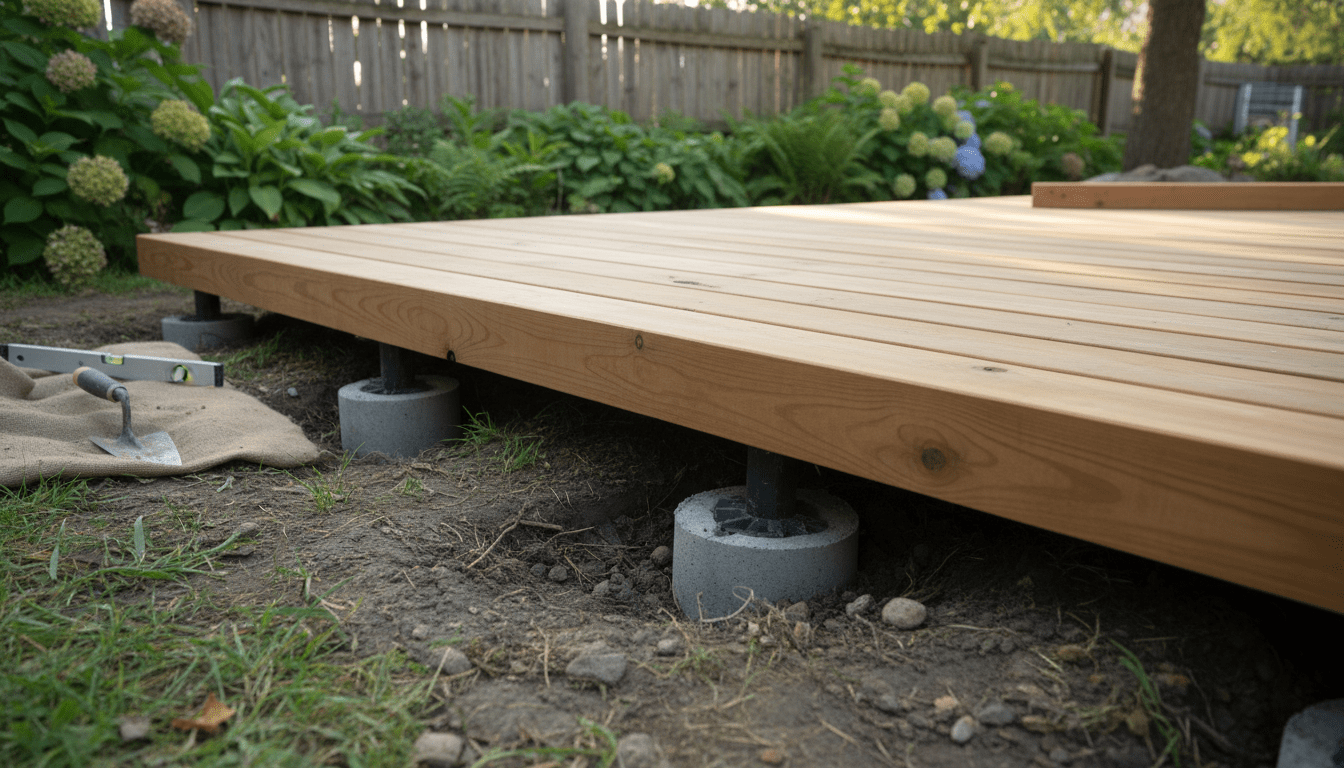 découvrez si une terrasse sur plot peut être posée directement sur de la terre, les précautions à prendre et les meilleures pratiques pour une installation durable et stable.