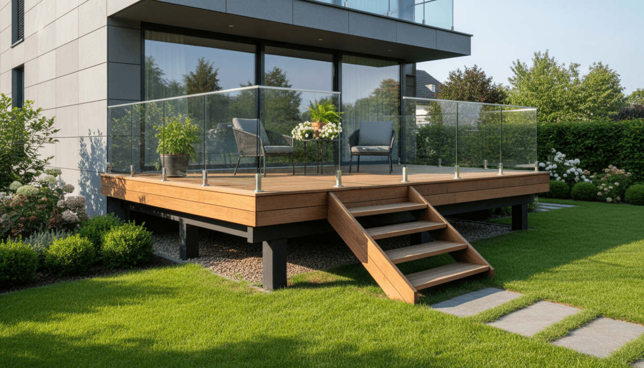 découvrez quand il est nécessaire d'obtenir un permis de construire ou de faire une déclaration préalable pour une terrasse surélevée, et facilitez vos démarches administratives.