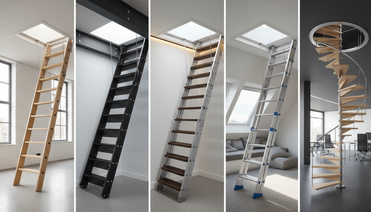 découvrez notre comparatif des meilleurs escaliers escamotables, avec des conseils pour choisir le modèle idéal et des informations sur les prix de pose.