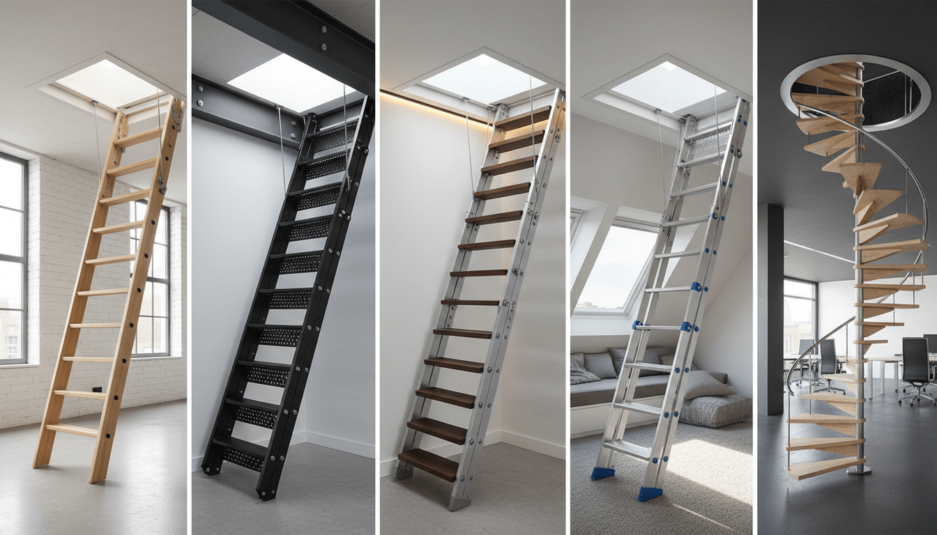 découvrez notre comparatif des meilleurs escaliers escamotables, avec des conseils pour choisir le modèle idéal et des informations sur les prix de pose.