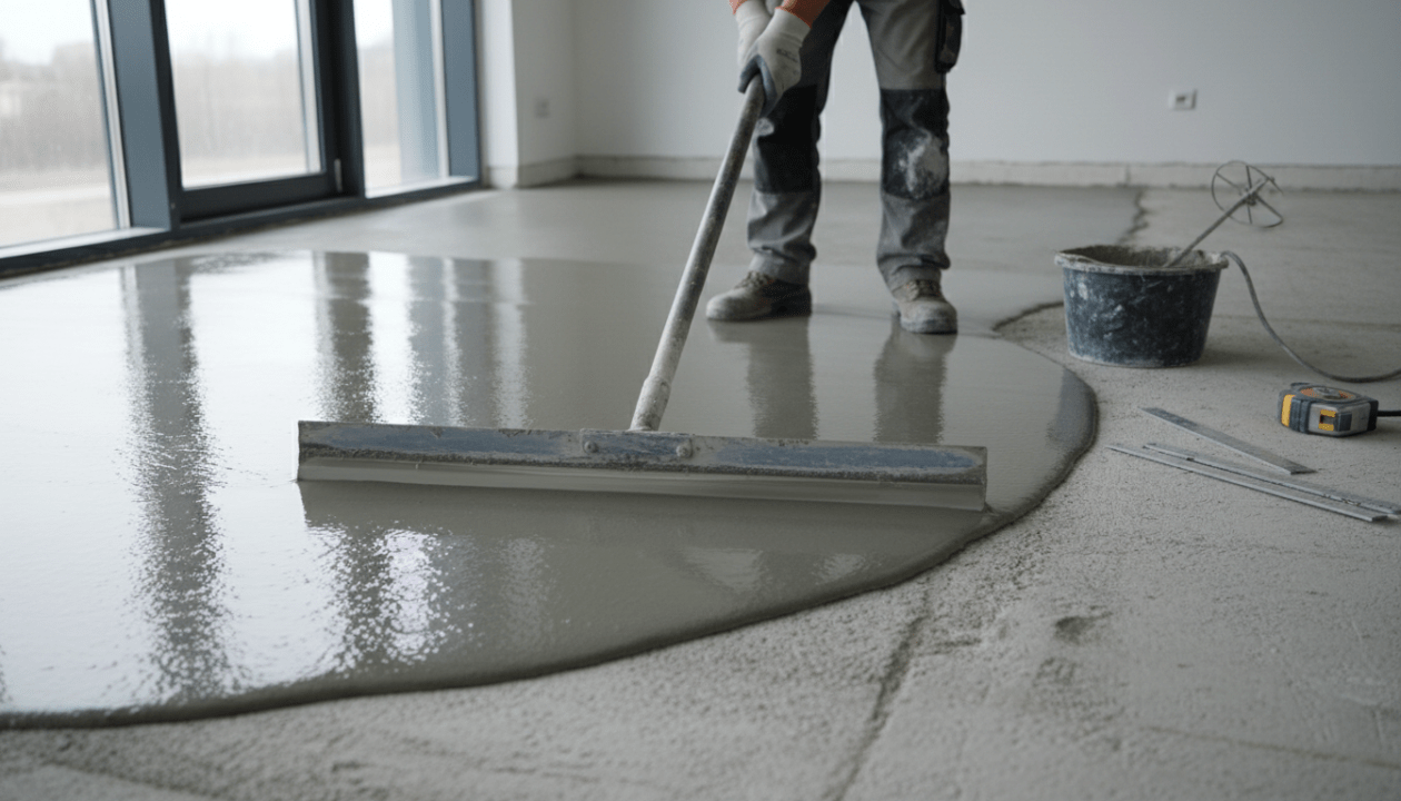 découvrez tout sur le ragréage autolissant : prix au m², étapes de pose détaillées et temps de séchage pour un sol parfaitement lisse et prêt à recevoir votre revêtement.