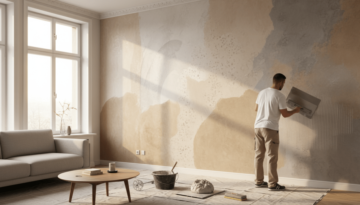 découvrez les prix au m² des enduits décoratifs intérieurs et les différentes techniques d'application pour embellir vos murs avec style et efficacité.