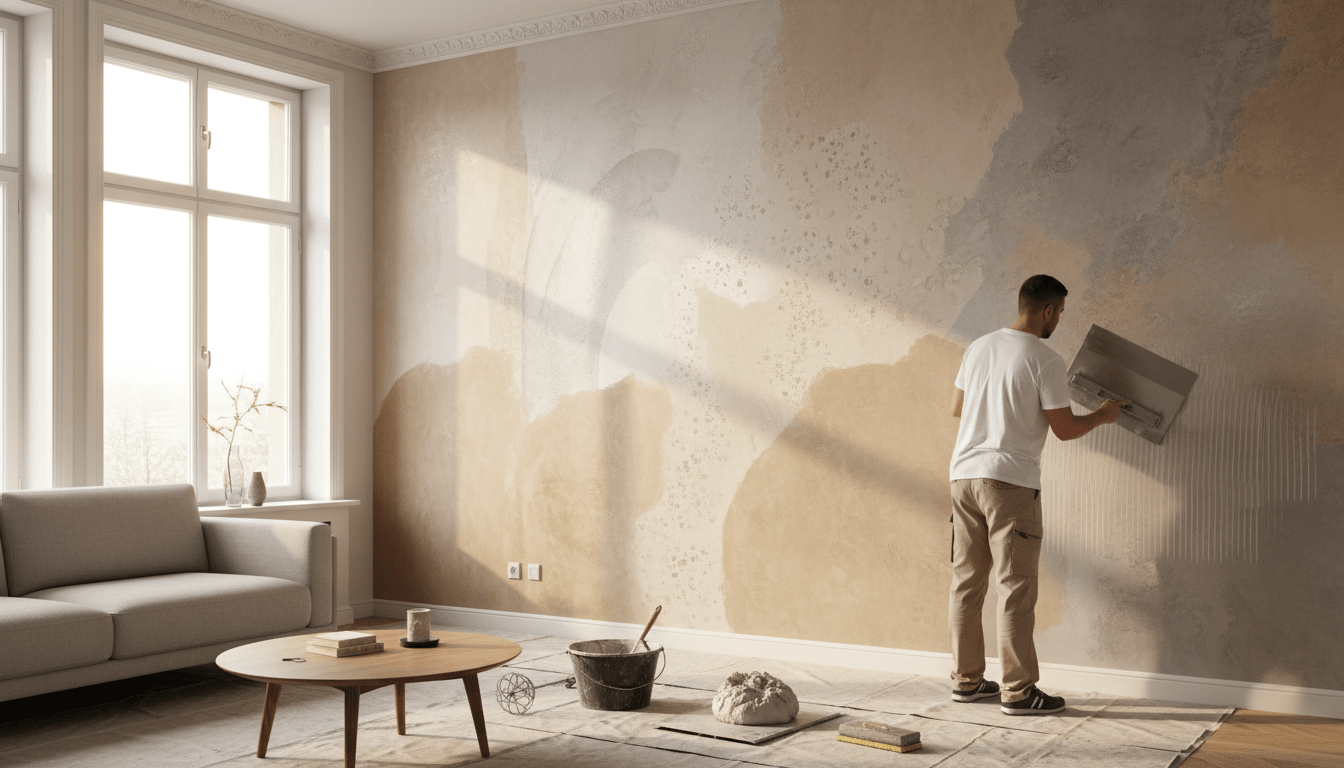 découvrez les prix au m² des enduits décoratifs intérieurs et les différentes techniques d'application pour embellir vos murs avec style et efficacité.
