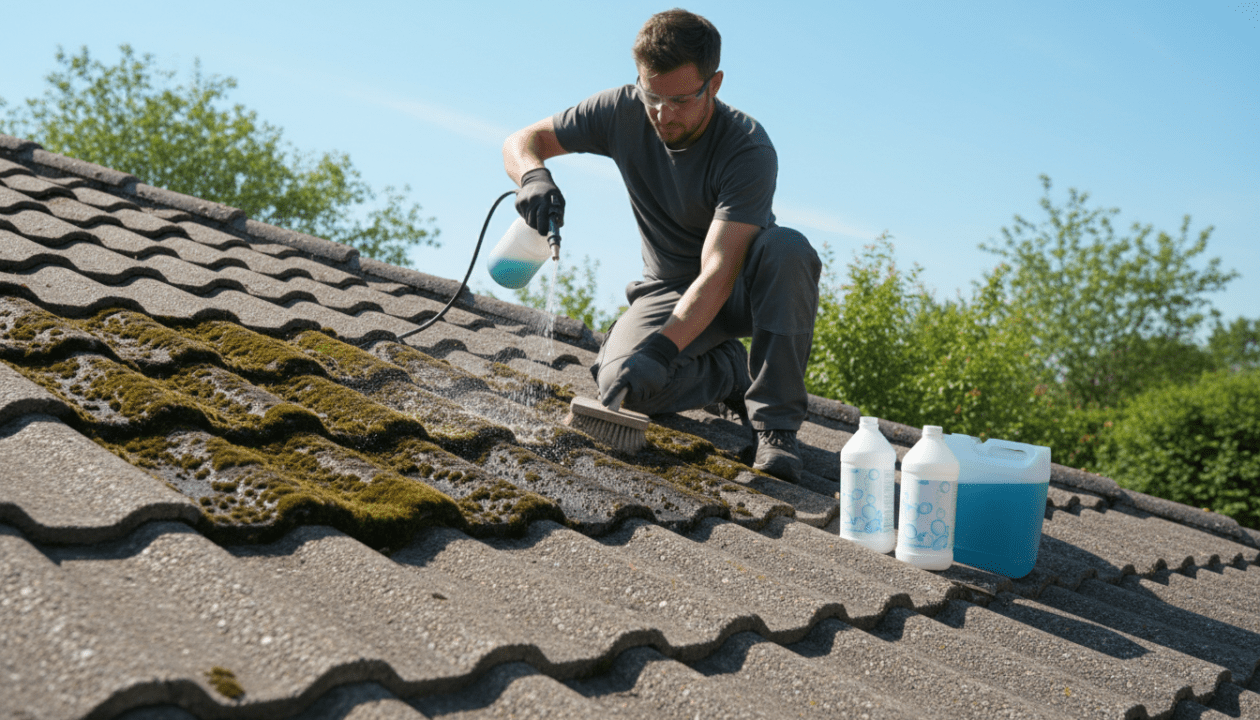 découvrez les prix au m² pour le nettoyage de toiture et les meilleurs produits antimousse pour protéger et embellir votre toit efficacement.