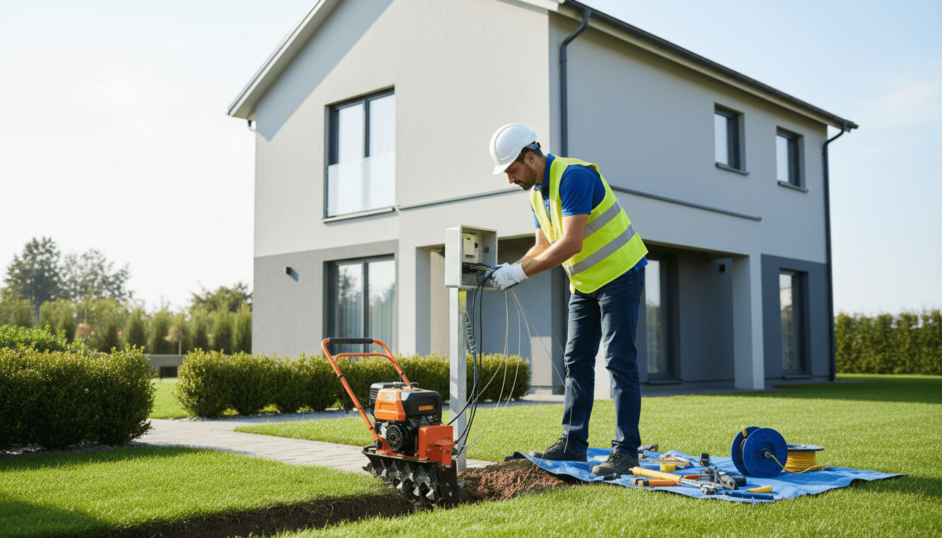 découvrez les prix et les travaux à prévoir pour le raccordement à la fibre optique dans une maison individuelle. guide complet pour une connexion internet rapide et fiable.