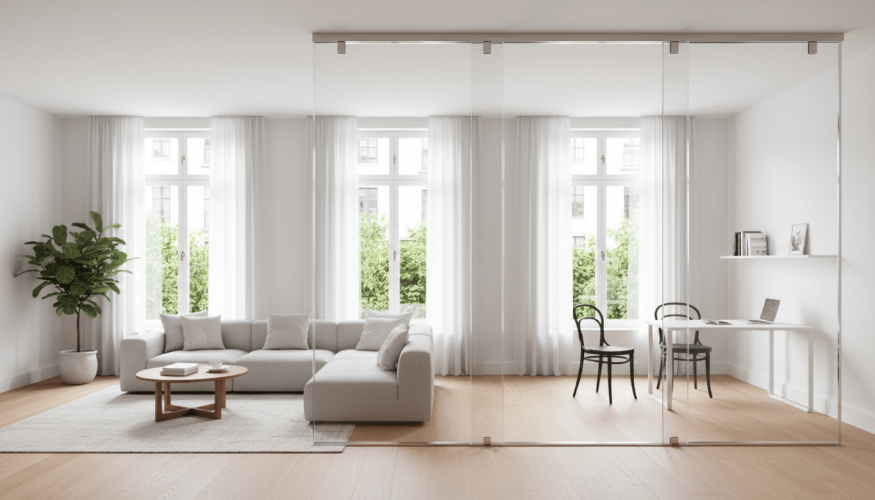 découvrez la cloison amovible sans percer, la solution idéale pour séparer une pièce facilement et rapidement, sans endommager vos murs.