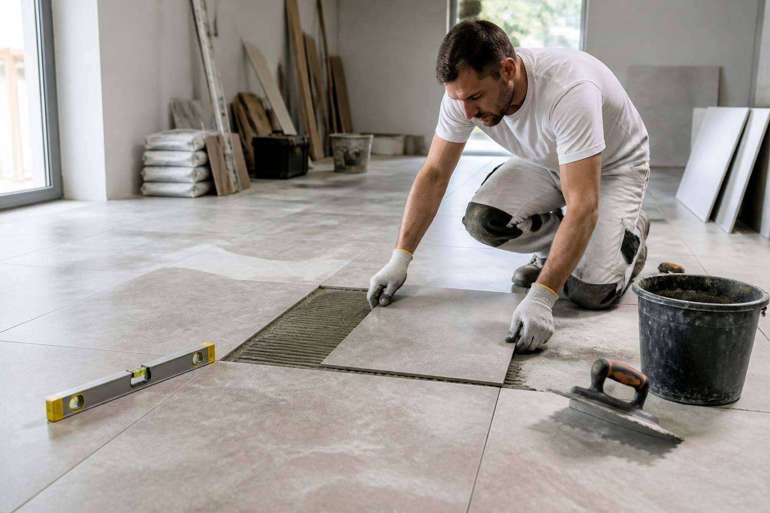 découvrez les tarifs de pose de carrelage au m² en 2026 et comparez les prix des carreleurs pour mieux planifier votre projet de rénovation ou construction.