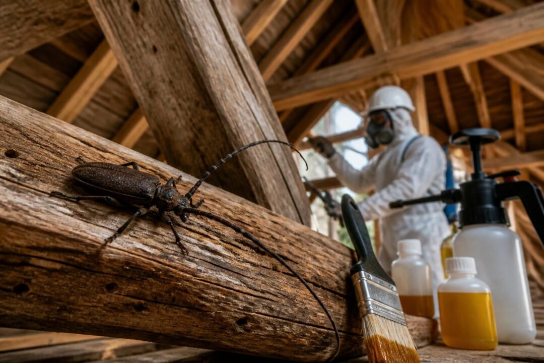 découvrez le traitement efficace de la charpente contre le capricorne du bois et obtenez des informations détaillées sur les prix pour protéger votre habitat.