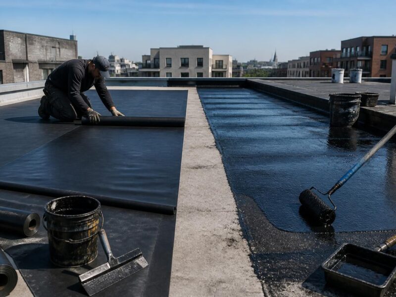 découvrez les prix au m² pour l'étanchéité de toit terrasse avec les matériaux epdm et bitume, ainsi que les techniques efficaces pour garantir une protection optimale contre les infiltrations.