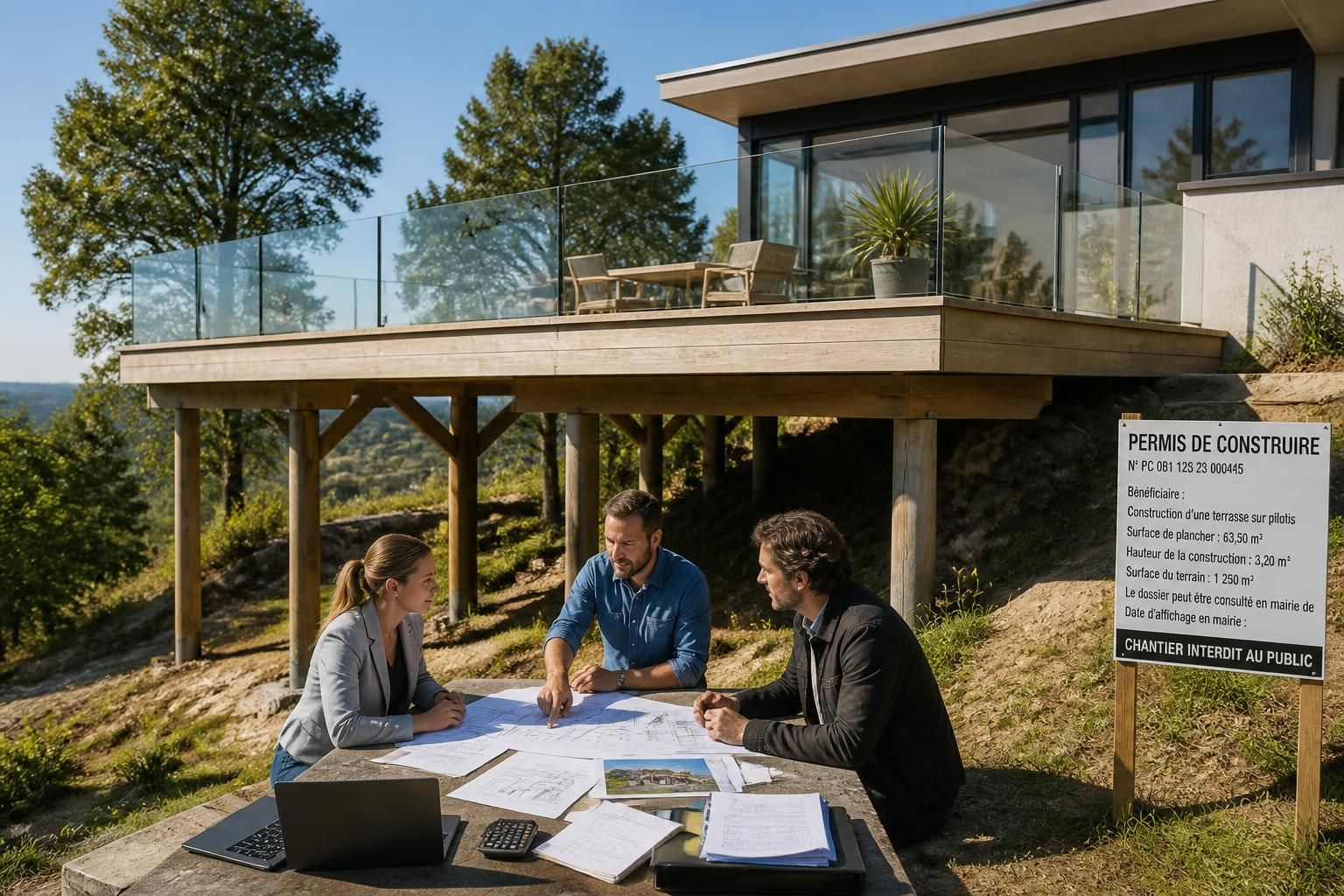 découvrez tout sur la terrasse sur pilotis : prix, types de structure, démarches pour le permis de construire et conseils pour réussir votre projet.
