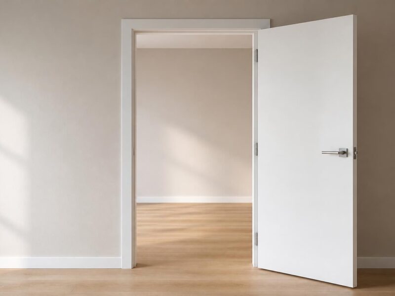 découvrez les dimensions standards des portes, incluant la largeur de passage et les types d'ouverture pour bien choisir votre porte.